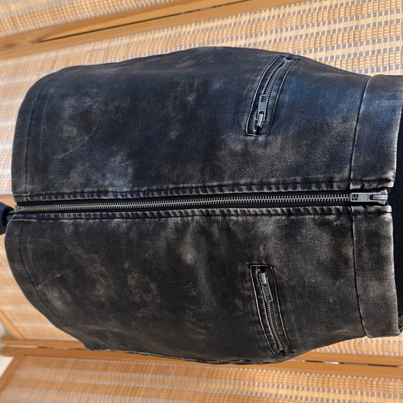 Bohme Distressed Black Mini Skirt - Picture 6 of 6